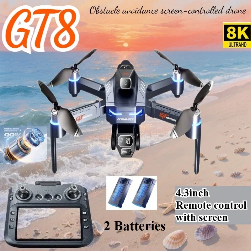 Drone Top Rc - Drone 4K HD GT8 Kamera Menghindari