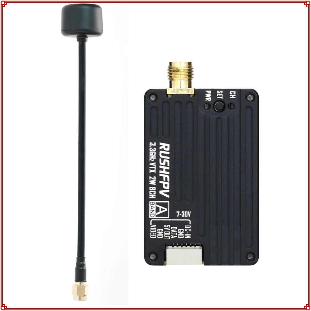 Drone With Rc Remote - 2026 RUSHFPV 3.3G 2W VTX Transmitter
