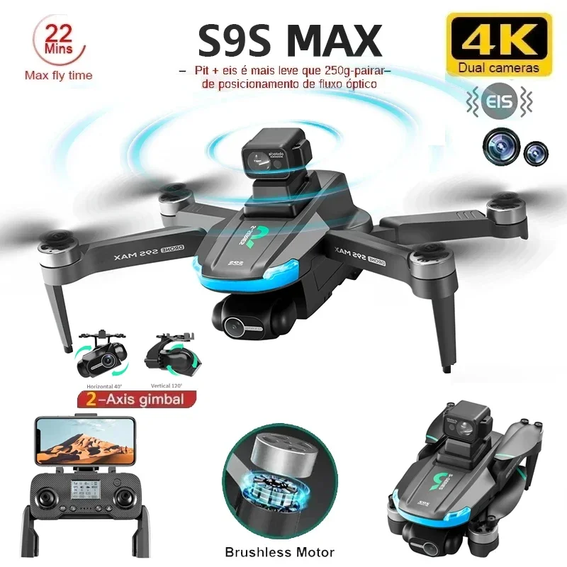 Drone Rc Cable - Drone MINI S9S MAX Baru 4K