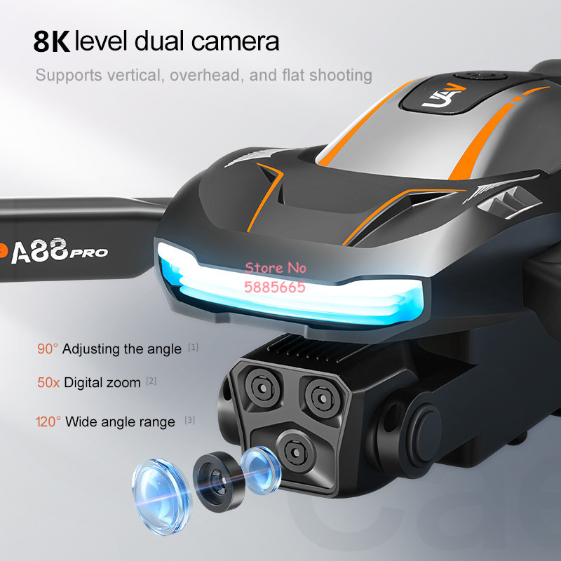Drone RC 8K Fotografi Udara de - Drone Rc Cable ulasan dan harga