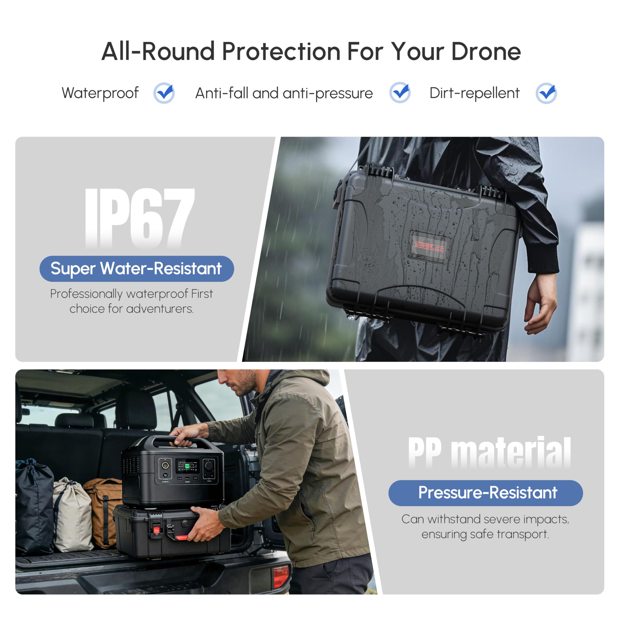 Casing Keras Tahan Air untuk D - Drone Rc N3 ulasan dan harga