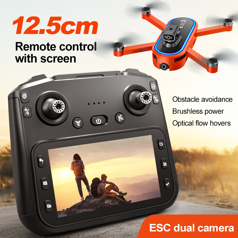 Drone 2025 S186 Profesional 4K - Drone Rc Cable ulasan dan harga