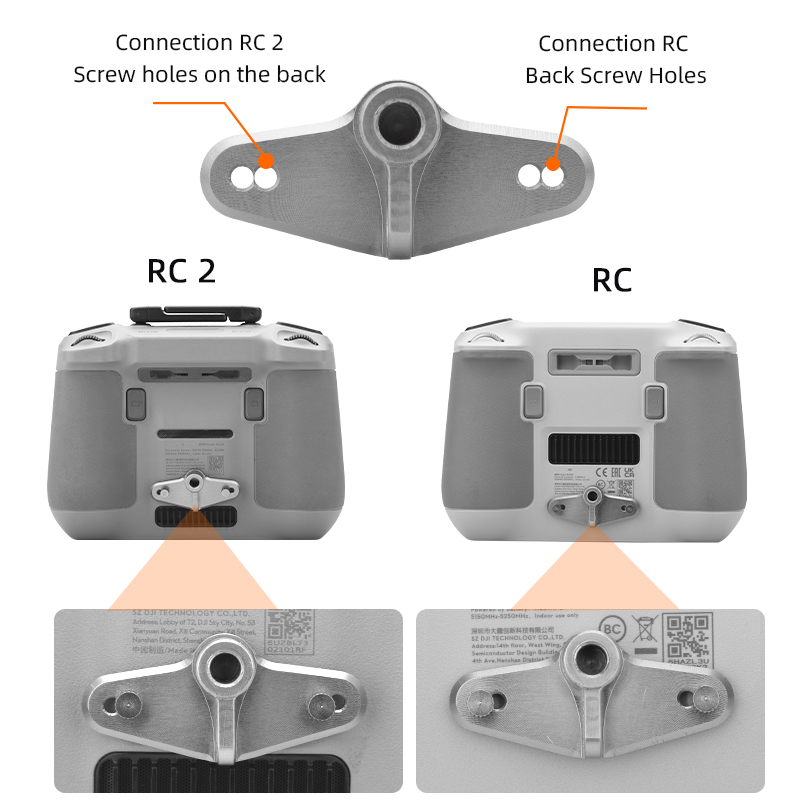 RC RC2 pemegang sepeda Remote  - Drone Dji Rc 3 ulasan dan harga
