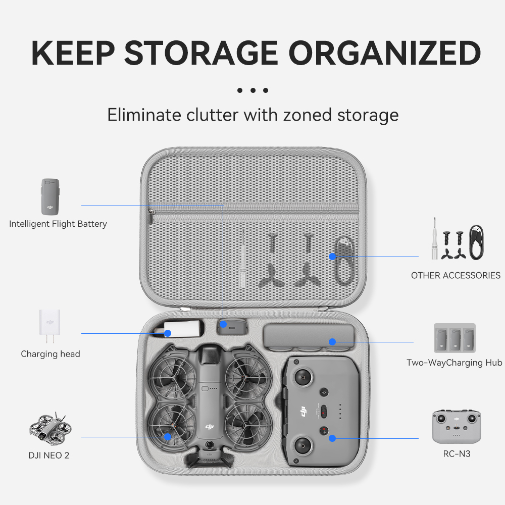 Tas Organizer Perjalanan XFJI  - Drone Rc N3 ulasan dan harga