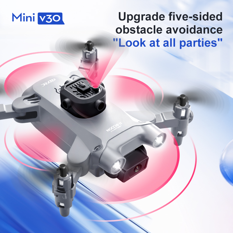Drone FPV Mini V30 WiFi, Quadc - Drone Shahed Rc ulasan dan harga