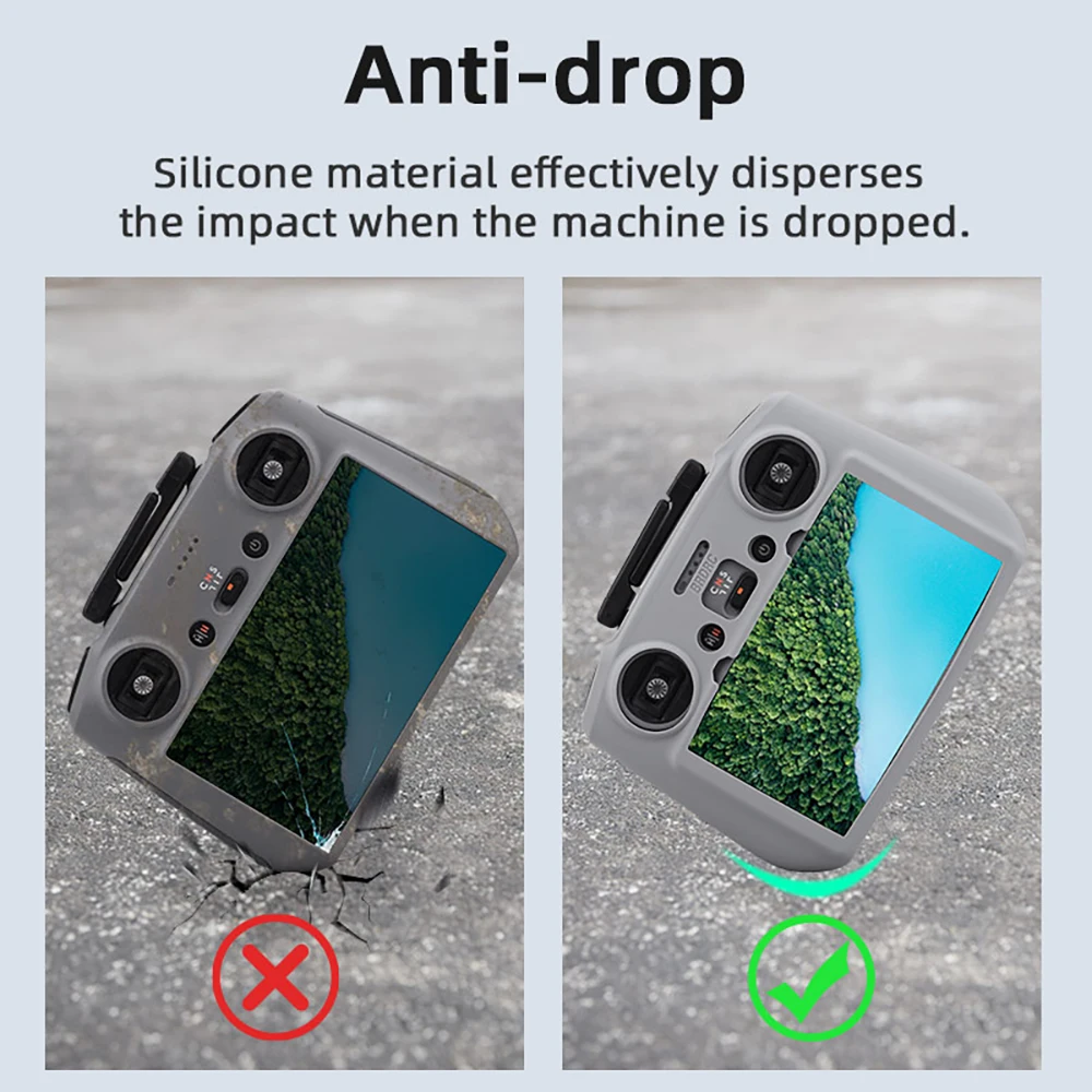 Casing Silikon BRDRC untuk DJI - Drone Dji Rc Pro 2 ulasan dan harga