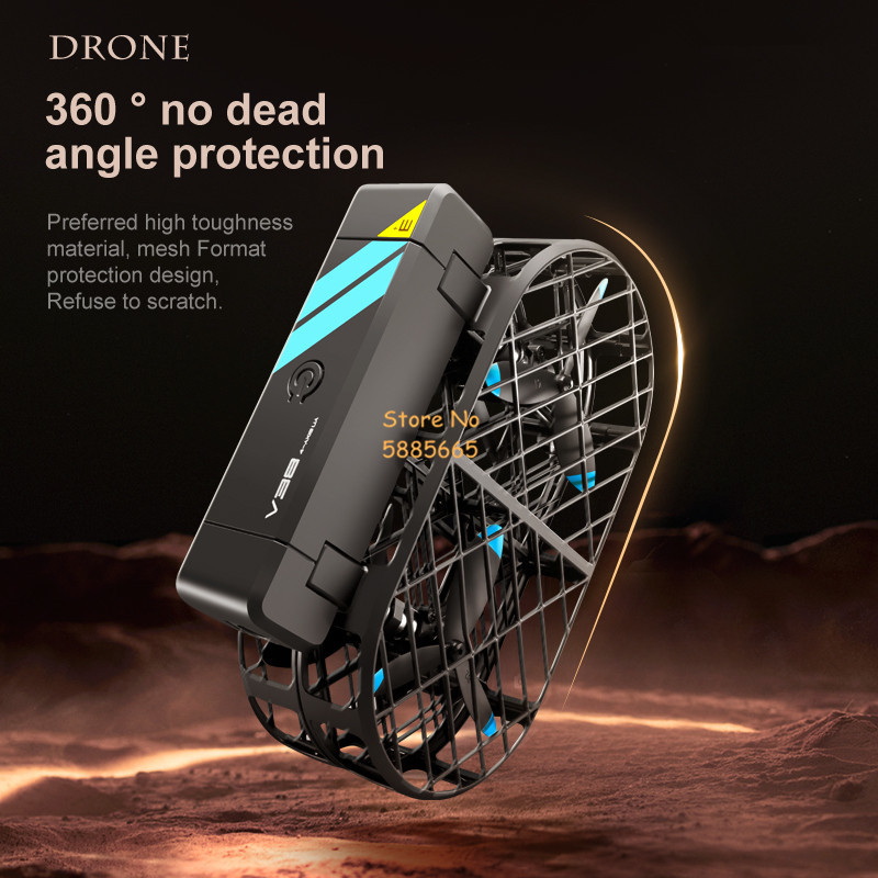 Kamera HD 8K 360 °   Perlindun - Drone Rc Cable ulasan dan harga