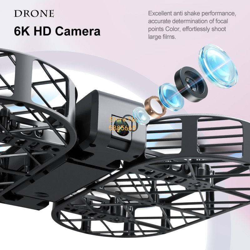 Kamera HD 8K 360 °   Perlindun - Drone Rc Cable ulasan dan harga