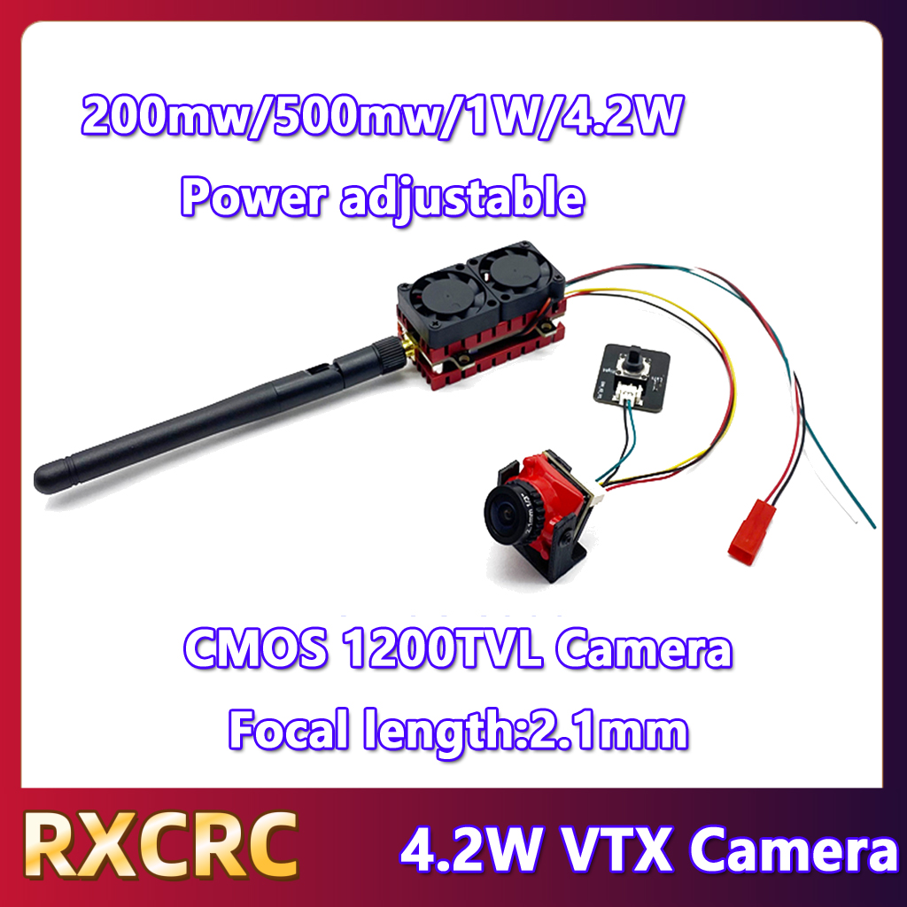 RXCRC 5.8G 48CH 4.2W Pemancar  - Drone With Rc Remote ulasan dan harga