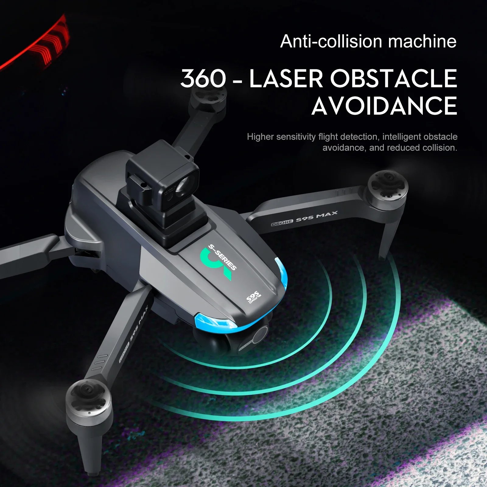 Drone MINI S9S MAX Baru 4K 2 S - Drone Rc Cable ulasan dan harga