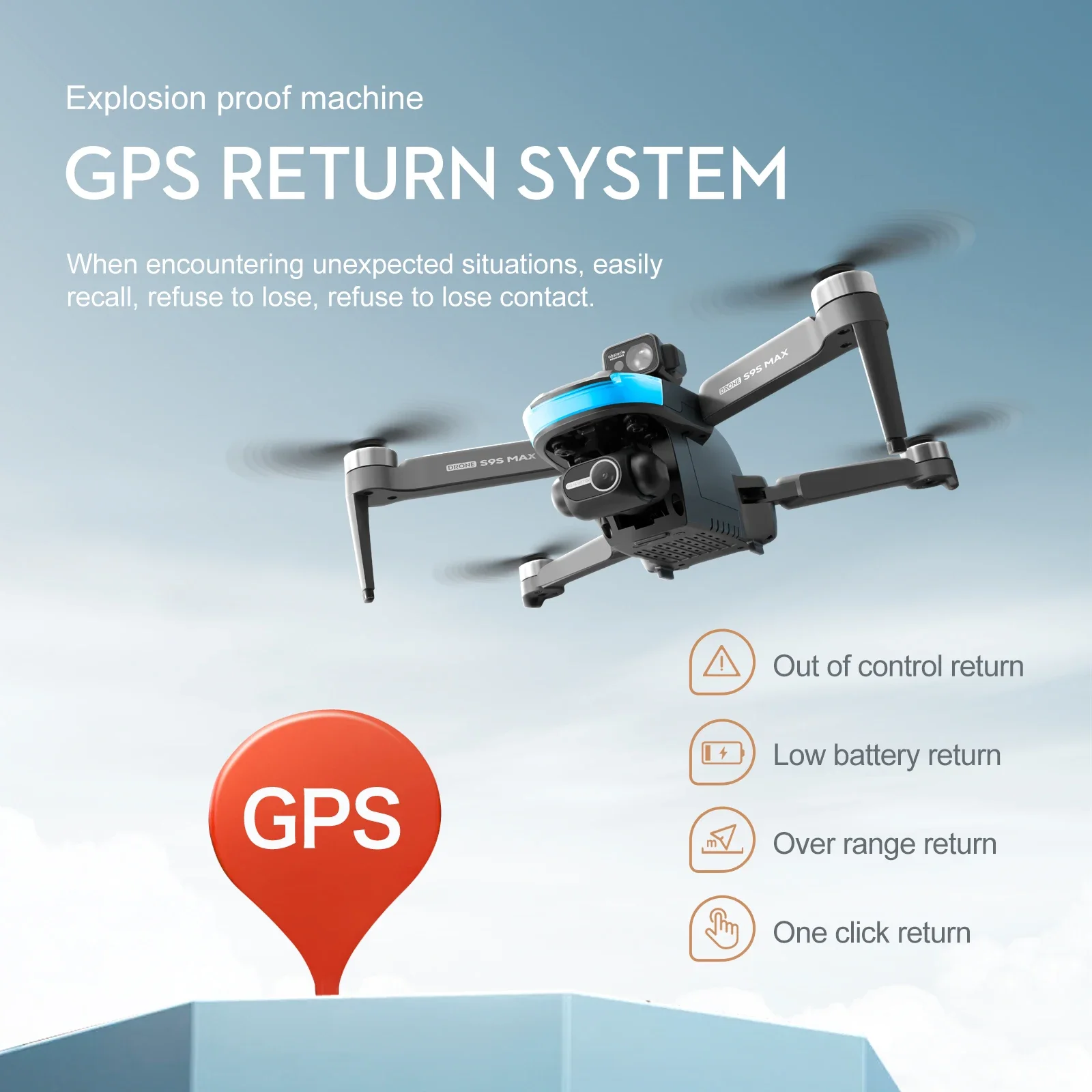 Drone MINI S9S MAX Baru 4K 2 S - Drone Rc Cable ulasan dan harga