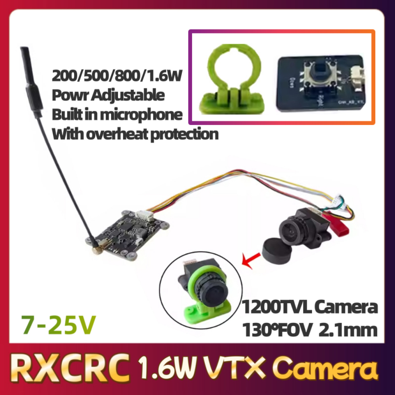 Modul RXCRC 5.8G 48CH 1.6W VTX - Drone With Rc Remote ulasan dan harga