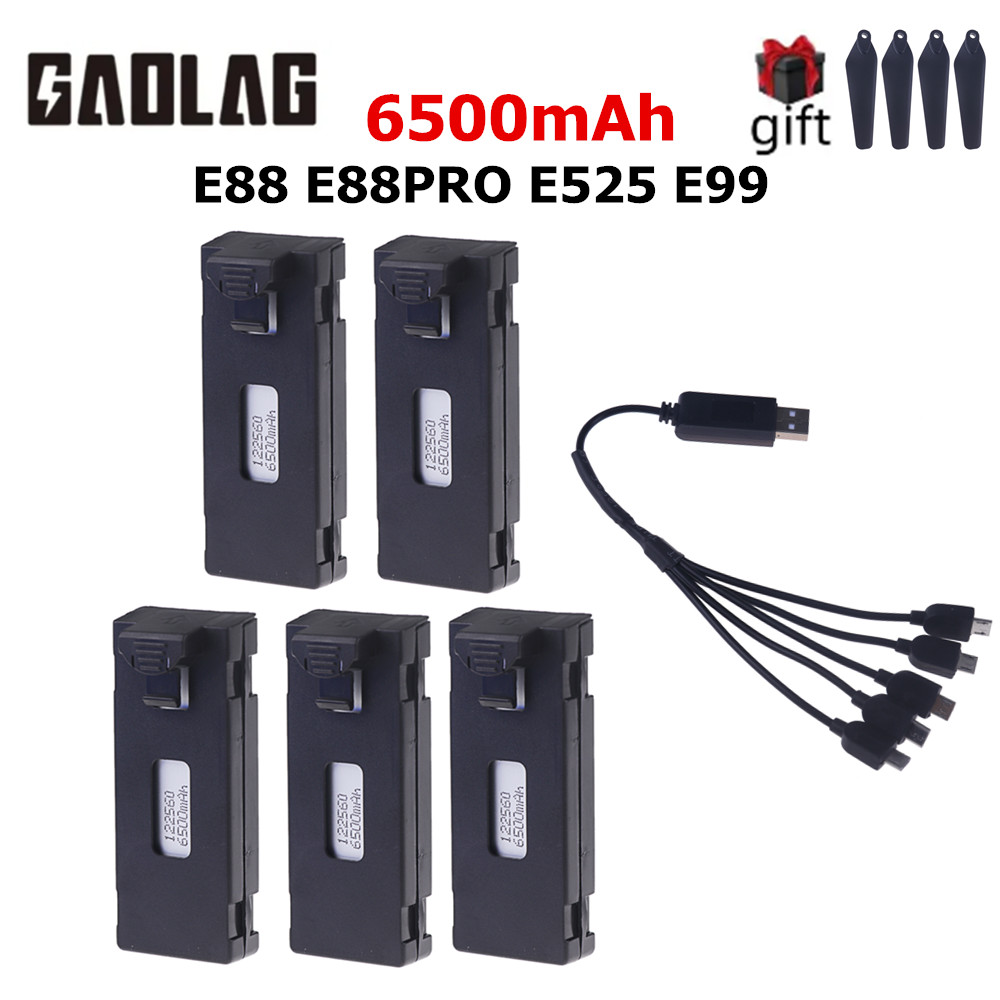 Baterai Drone 3.7V 6500mAh unt - Drone Rc S1S ulasan dan harga