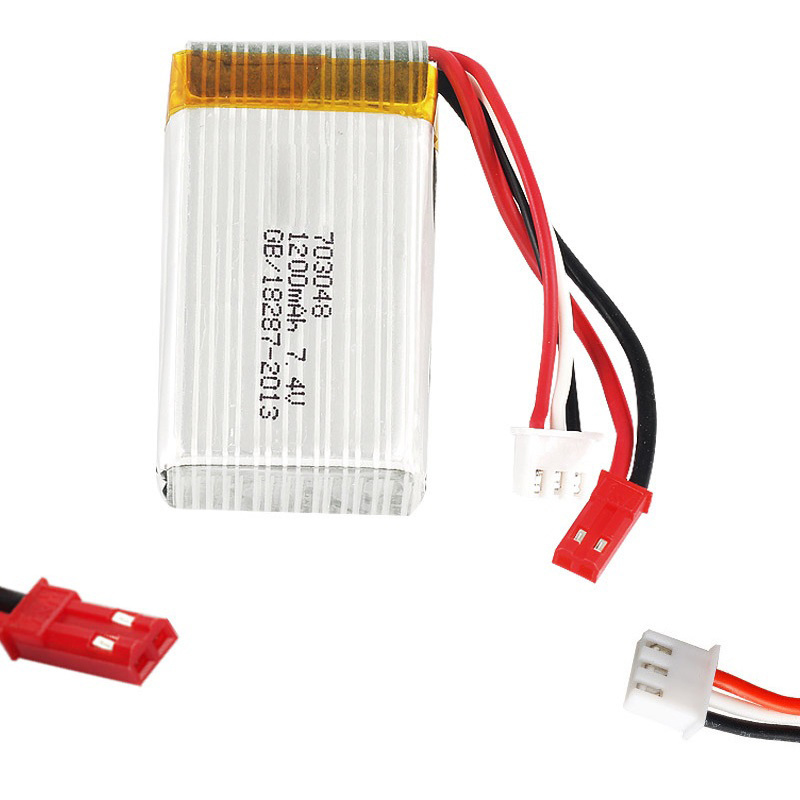 Baterai Lipo 2S 7.4 V 1200MAh  - Drone Mjx Rc ulasan dan harga