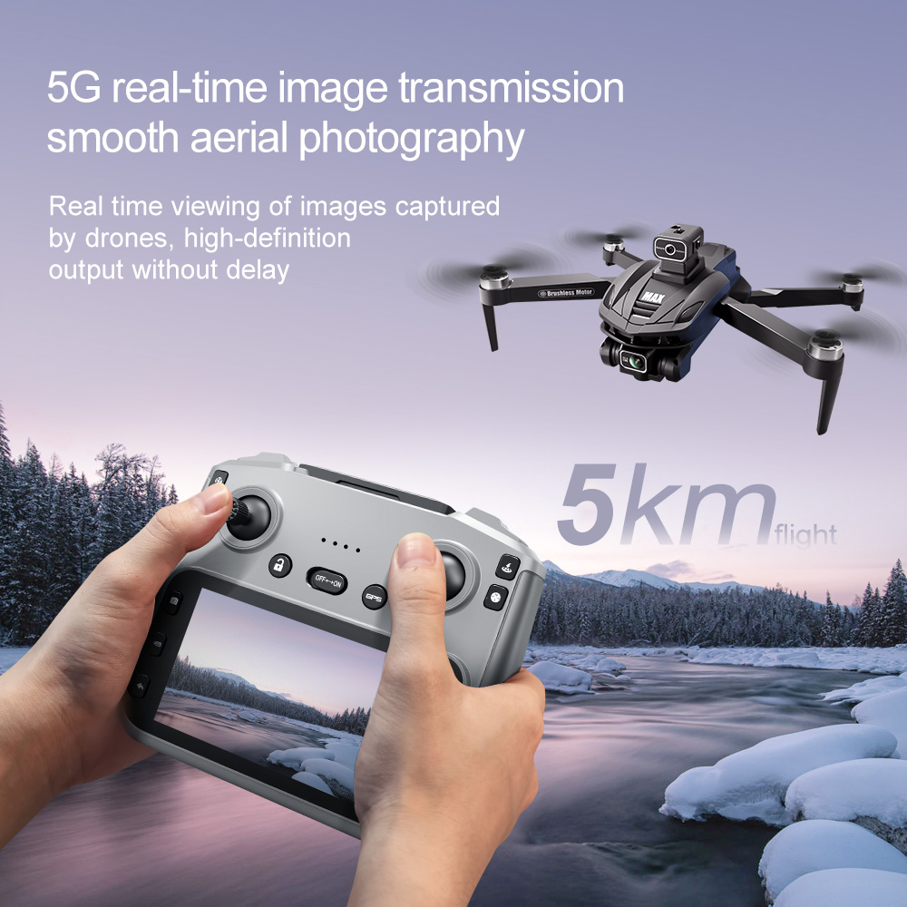 V168 PRO Max GPS Drone 8K Prof - Drone Rc Cable ulasan dan harga