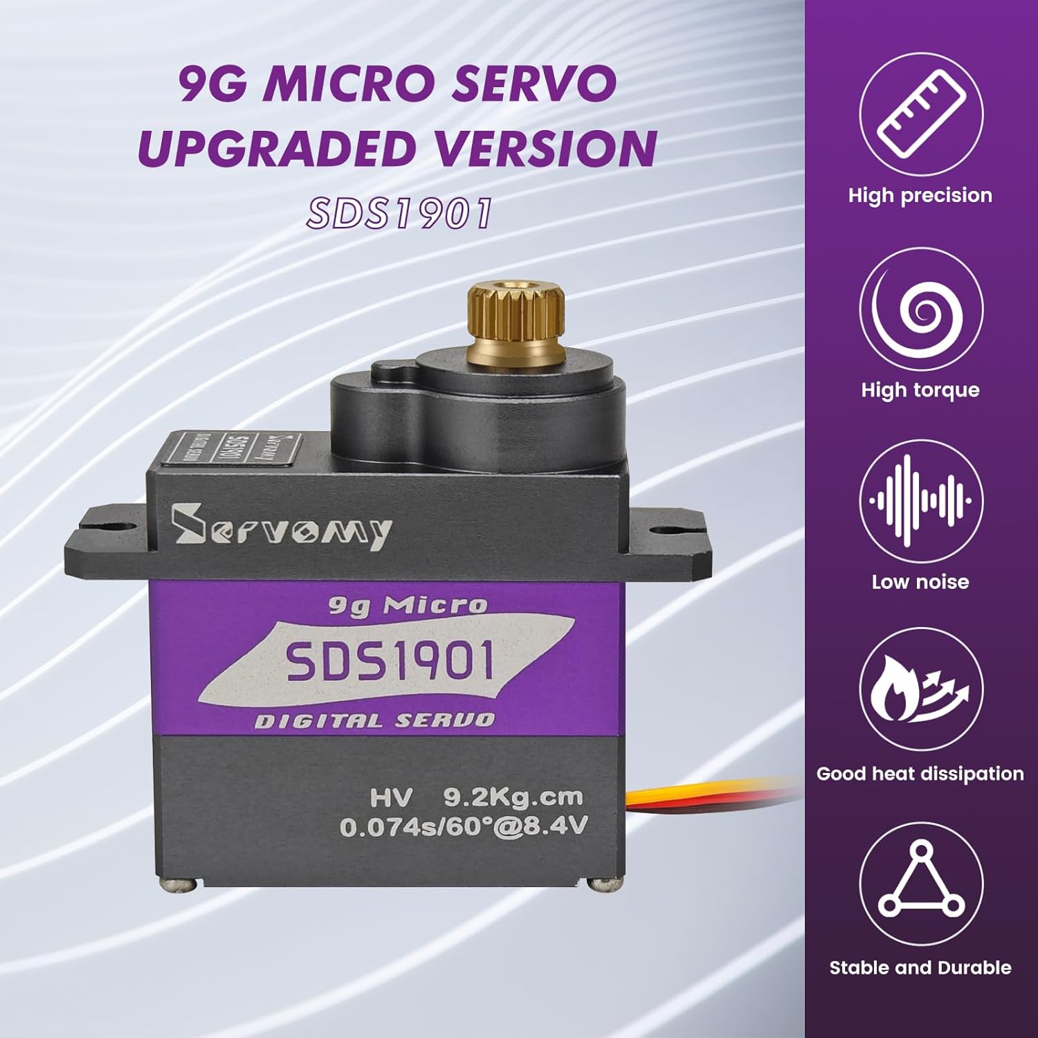 SERVOMY-SDS1901 Servo Digital  - Drone Rc Car ulasan dan harga