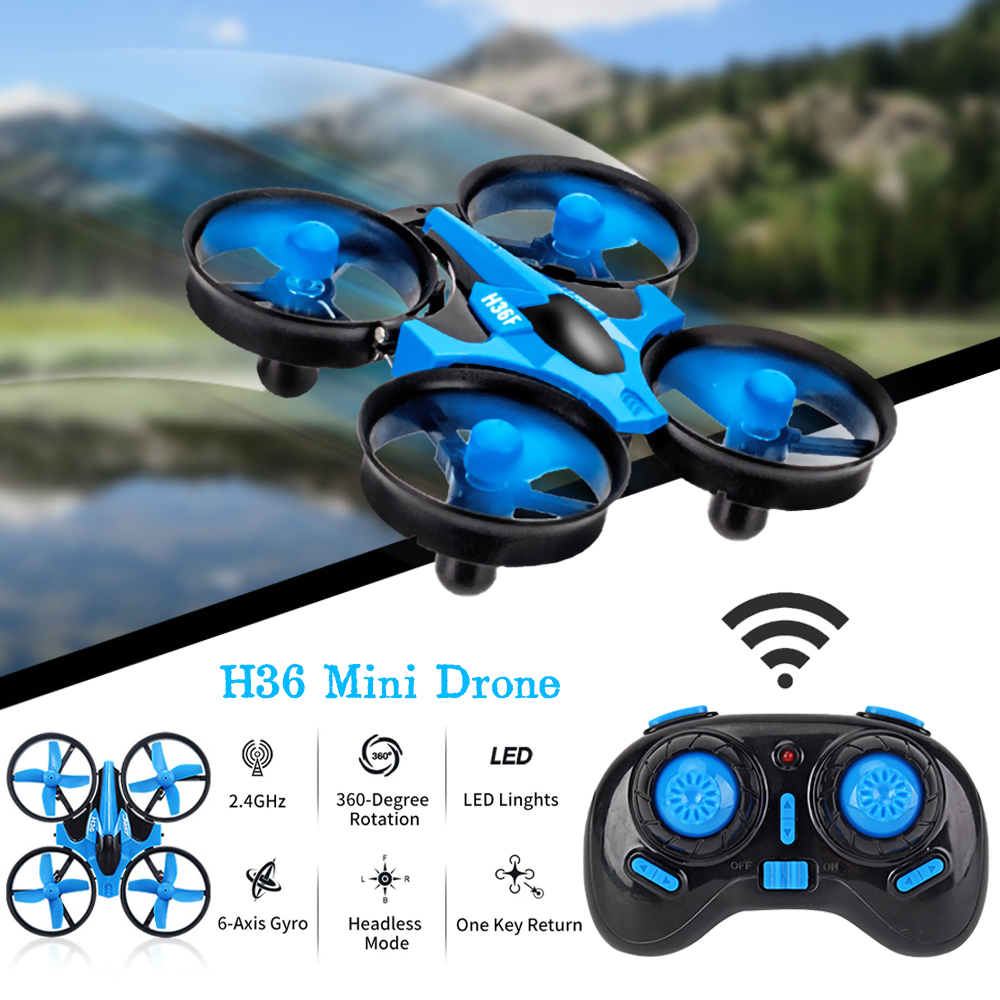 JJRC H36 Mini Drone Rc 4ch 6-A - Drone Rc Cable ulasan dan harga