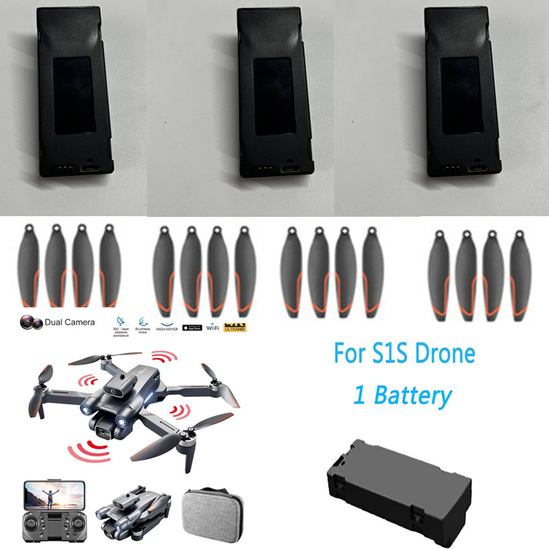 Baterai Drone S1S LSRC S1S Bat - Drone Rc S1S ulasan dan harga