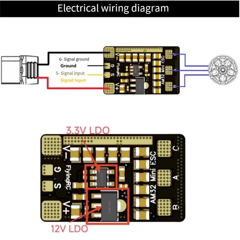 Best-AM32 ESC 40A 32-Bit Pengo - Drone Rc Car ulasan dan harga