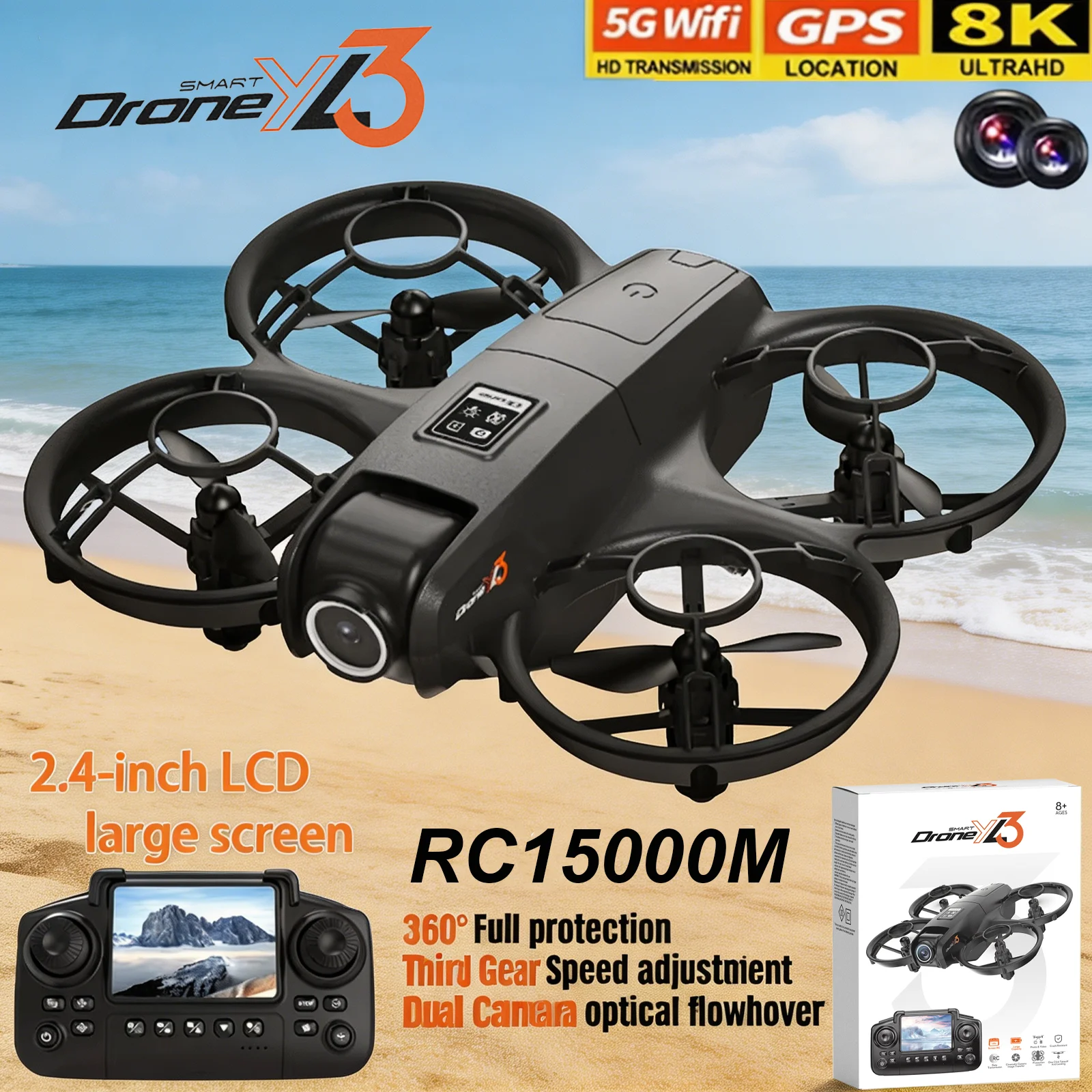 Drone RC YL3 Baru 8K 1080P Sud - Drone Udi Rc ulasan dan harga
