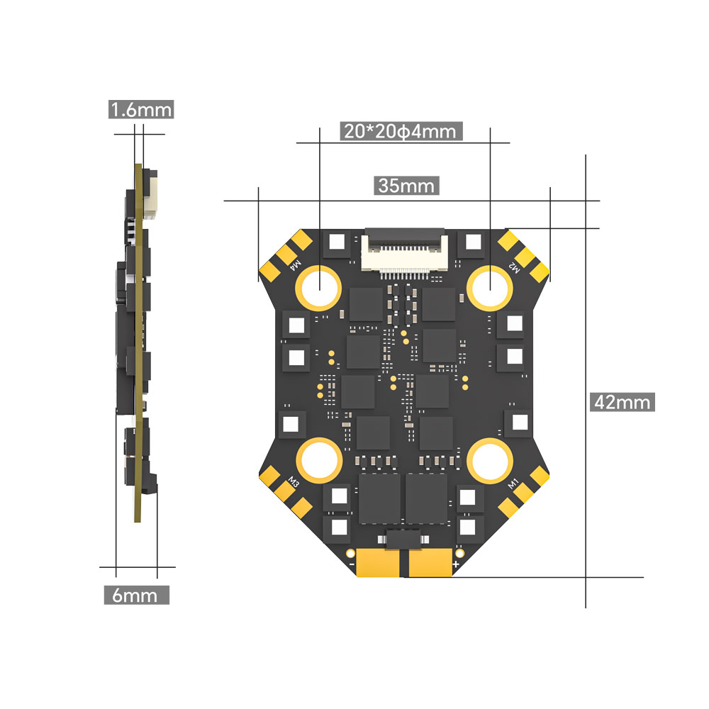 iFlight Borg F7 Mini Stack Fli - Flight Controller ulasan dan harga