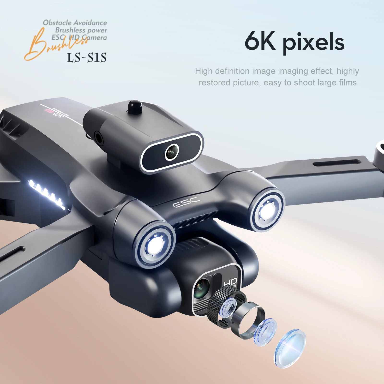Drone Profesional S1S Kamera 4 - Drone Rc S1S ulasan dan harga